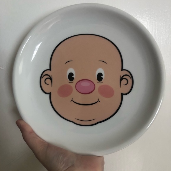 Set of (3) Fred “Plays with His Food” Plates - Picture 3 of 5